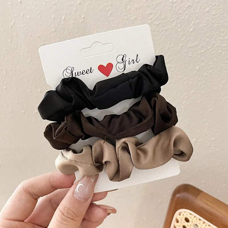 Chouchous élastiques en Satin