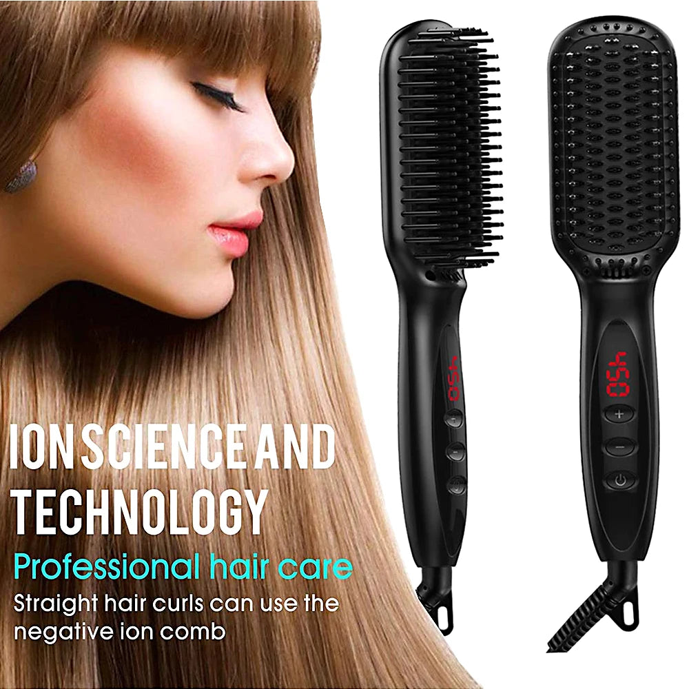 Brosse lissante électrique professionnelle