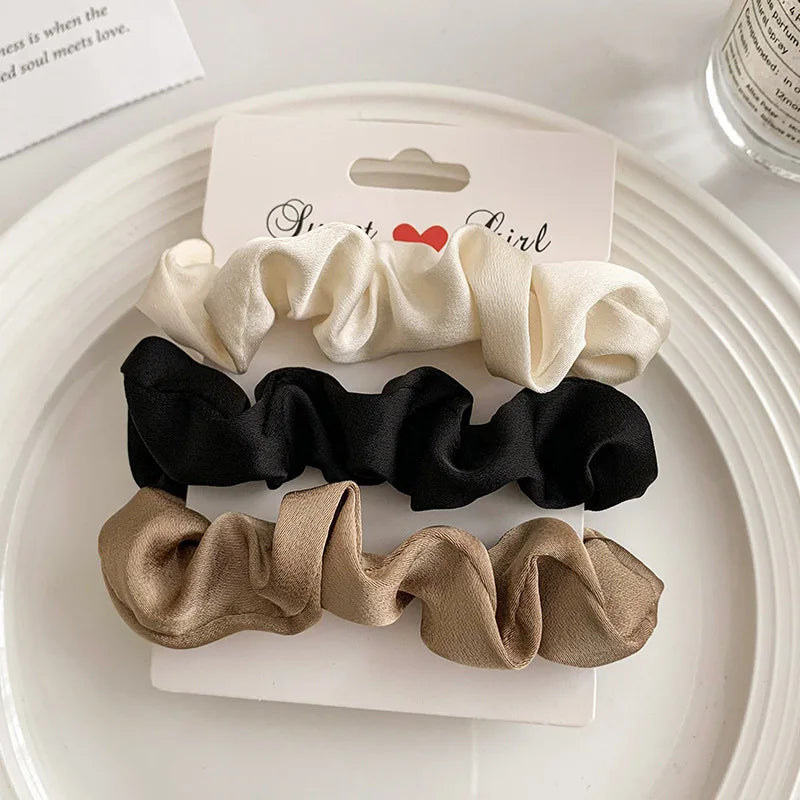 Chouchous élastiques en Satin