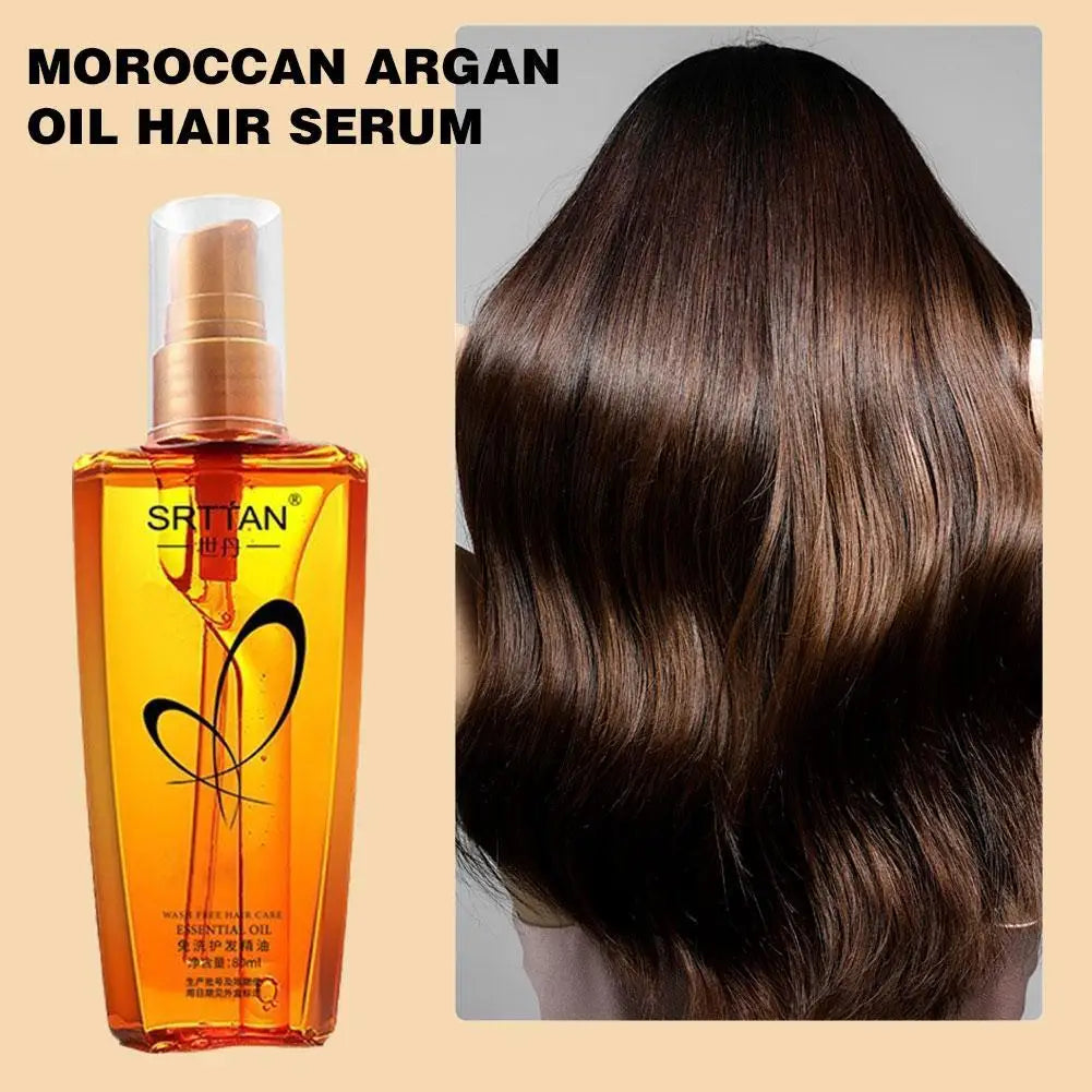 Sérum capillaire à l'huile d'argan