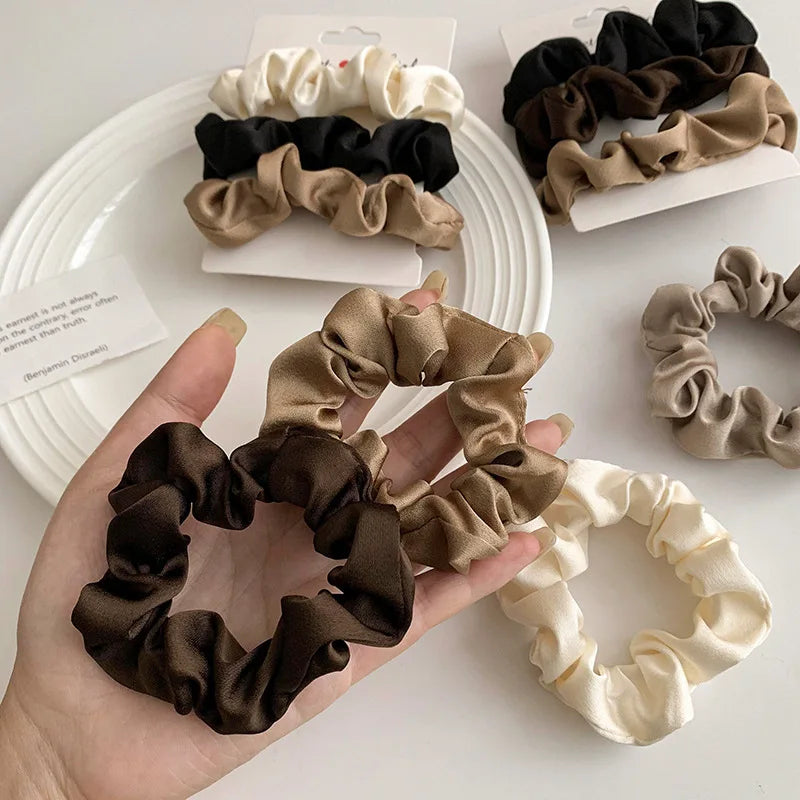 Chouchous élastiques en Satin